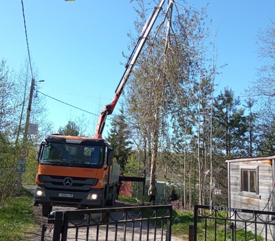Чистка обочин от поросли